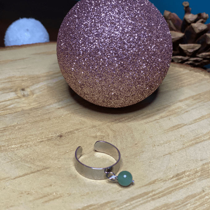 Bague Aventurine verte